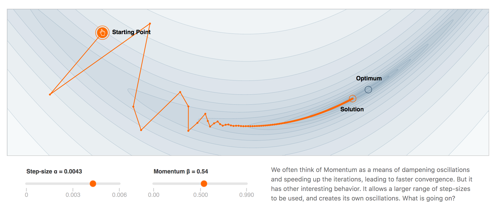 Momentum Visualization